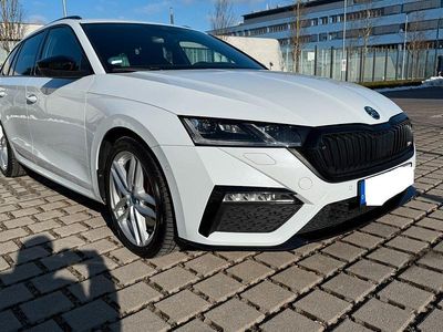 Gebraucht Skoda Octavia RS 245 PS (180 kW) 2021 Weiß Kombi