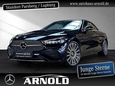 Obsidianschwarz Gebraucht 2024 Mercedes CLE300 AMG line Cabrio | 64.950 € (Fairer Preis)