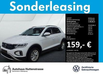 Gebraucht VW T-Roc Life 110 PS (80 kW) 2024 Außenfarbe: SUV
