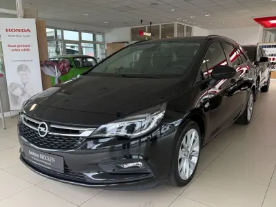 Gebraucht Opel Astra Business 110 PS (80 kW) 2018 Schwarz Kombi