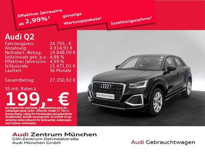 Gebraucht Audi Q2 Advanced 150 PS (110 kW) 2023 Brillantschwarz SUV