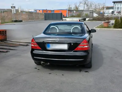 Brugt Mercedes SLK230 193 HK (141 kW) 1997 Sort Cabriolet