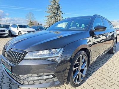 Gebraucht Skoda Superb SportLine 200 PS (147 kW) 2022 Schwarz Limousine
