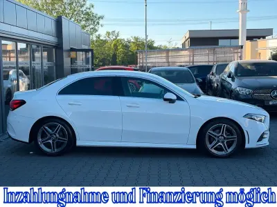 Brugt Mercedes A200 AMG 163 HK (119 kW) 2019 Hvid Sedan