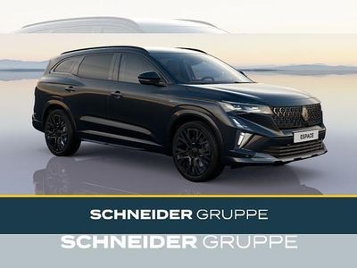 Neu Renault Espace Esprit Alpine 200 PS (147 kW) 2025 Schwarz (black pearl schwarz) Van / Kleinbus