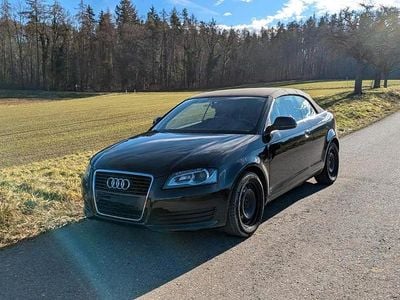 Begagnad Audi A3 Cabriolet Ambition 160 HK (117 kW) 2009 Svart Cab