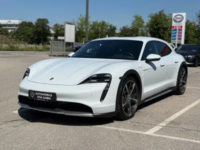 Gebraucht Porsche Taycan 350 kW (476 PS) 2022 Weiß Limousine