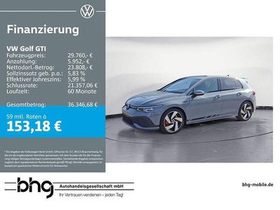 Gebraucht VW Golf VIII GTI Clubsport 301 PS (221 kW) 2023 Grau Limousine