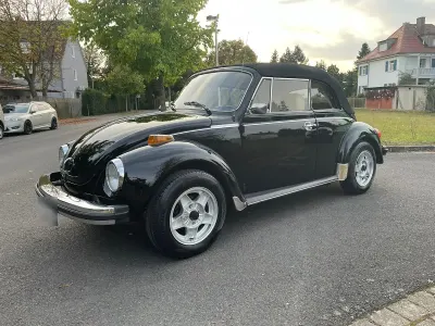 Używany VW Käfer 46 KM (33 kW) 1979 Czarny Kabriolet