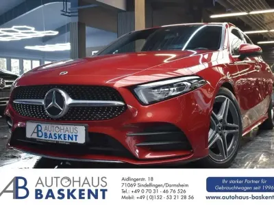Gebraucht Mercedes A200 AMG line 150 PS (110 kW) 2021 Rot Limousine