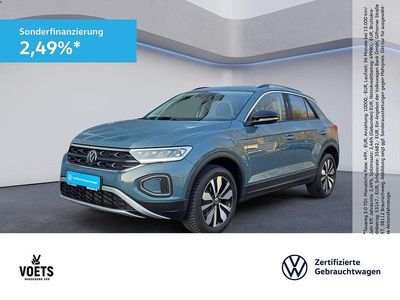 Gebraucht VW T-Roc Goal 116 PS (85 kW) 2024 Blau SUV