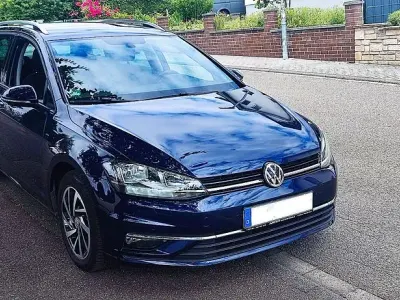 Gebraucht VW Golf VII Join 116 PS (85 kW) 2018 Blau Kombi