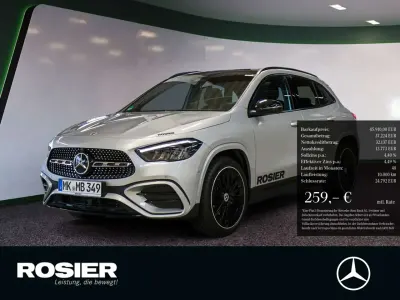 Gebraucht Mercedes GLA200 AMG 163 PS (119 kW) 2026 Silber / hightechsilber SUV