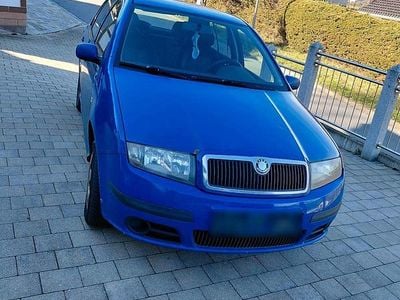 Brugt Skoda Fabia 81 HK (59 kW) 2006 Blå Hatchback