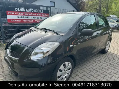 Brugt Toyota Yaris Cool 101 HK (74 kW) 2009 Sort Hatchback