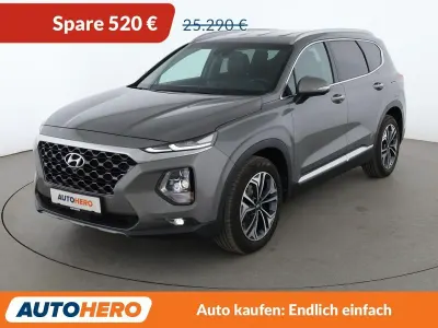 Gebraucht Hyundai Santa Fe Premium 200 PS (147 kW) 2020 Grau SUV