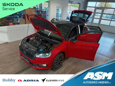 Ny Skoda Fabia Monte Carlo 150 HK (110 kW) 2026 Rød Hatchback