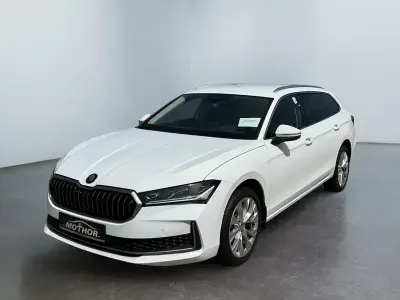 Gebraucht Skoda Superb Selection 193 PS (141 kW) 2024 Purity weiss Kombi