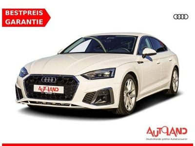 Gebraucht Audi A5 Sportback S-Line 150 PS (110 kW) 2022 Weiß Kleinwagen