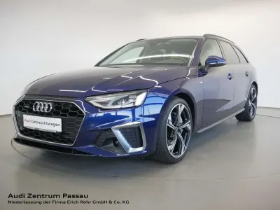 Gebraucht Audi A4 S-Line 265 PS (194 kW) 2023 Navarrablau metallic Kombi