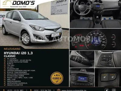 Gebraucht Hyundai i20 Classic 86 PS (63 kW) 2014 Silber Kleinwagen