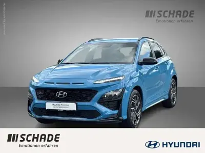 Gebraucht Hyundai Kona N Line 199 PS (146 kW) 2022 Blau SUV