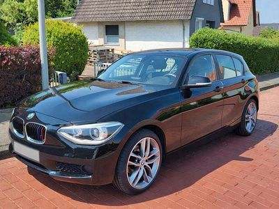 Gebraucht BMW 114 Advantage 102 PS (75 kW) 2014 Schwarz Kleinwagen