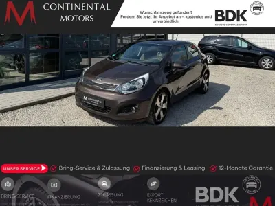 Gebraucht Kia Rio Platinum Edition 90 PS (66 kW) 2014 Braun Limousine