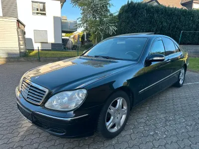 Brugt Mercedes S320 204 HK (150 kW) 2005 Sort Sedan