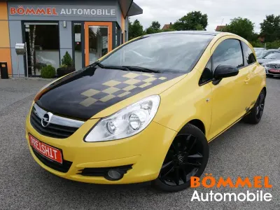 Gebraucht Opel Corsa 101 PS (74 kW) 2010 Gelb Kleinwagen