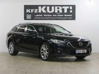 Gebraucht Mazda 6 Sports-Line 165 PS (121 kW) 2012 Onyxschwarz (metallic) Kombi