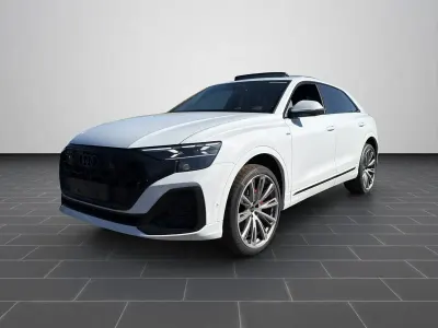 Neu Audi Q8 Design 286 PS (210 kW) 2026 Gletscherweiß metallic (metallic) SUV