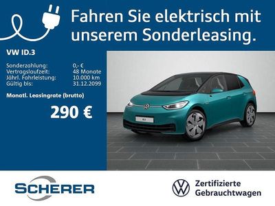 Usata VW ID.3 Pro Performance 150 kW (204 CV) 2021 Turchese Utilitaria