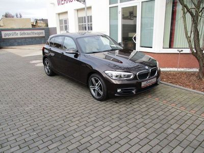 gebraucht BMW 120 i Sport Line mit Navi/LED/Leder/SHZG/GSHD/PDC