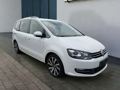 Gebraucht VW Sharan Highline 184 PS (135 kW) 2017 Weiß Van / Kleinbus