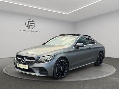 Gebraucht Mercedes C220 AMG line 194 PS (142 kW) 2021 Designo magno grau Coupé