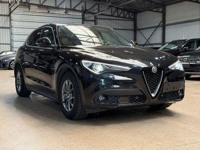 Gebraucht Alfa Romeo Stelvio Super 150 PS (110 kW) 2018 Schwarz SUV