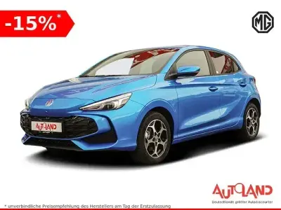 Neu MG MG3 Luxury 194 PS (142 kW) 2026 Blau Kleinwagen