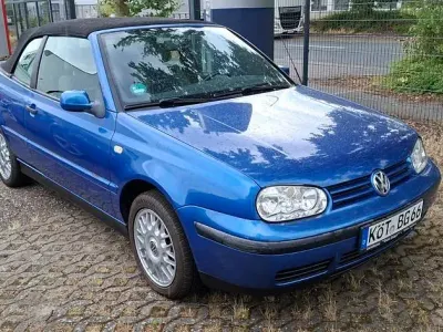Gebraucht VW Golf Cabriolet Comfortline 101 PS (74 kW) 2000 Blau Cabrio