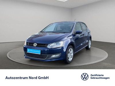 Gebraucht VW Polo Life 90 PS (66 kW) 2013 Blau Kleinwagen