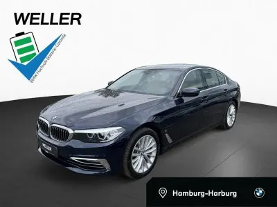 Gebraucht BMW 530e Luxury Line 252 PS (185 kW) 2018 Blau Limousine