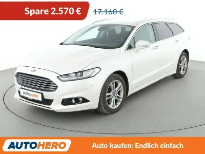 Gebraucht Ford Mondeo Titanium 150 PS (110 kW) 2018 Weiß Kombi