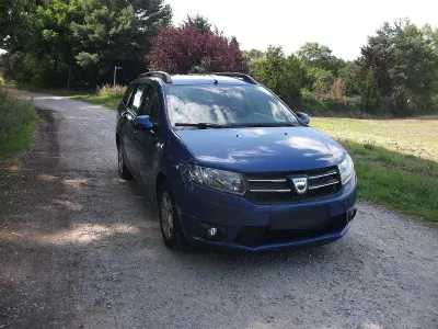 Gebraucht Dacia Logan MCV 90 PS (66 kW) 2014 Blau Kombi
