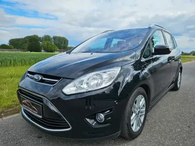 Gebraucht Ford Grand C-Max Titanium 140 PS (102 kW) 2012 Schwarz Van / Kleinbus