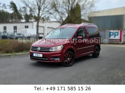 Second-hand VW Caddy 150 CP (110 kW) 2015 Roșu Monovolum