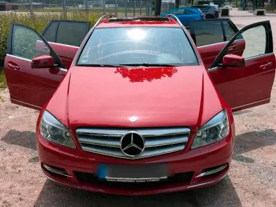 Gebraucht Mercedes C350 Avantgarde 231 PS (169 kW) 2011 Rot Kombi