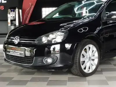 Gebraucht VW Golf VI Highline 122 PS (89 kW) 2009 Schwarz Kleinwagen