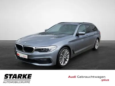 Gebraucht BMW 530 Sport Line 252 PS (185 kW) 2018 Grau (bluestone metallic) Kombi