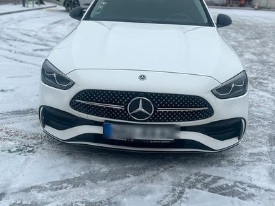 Gebraucht Mercedes C220 AMG 200 PS (147 kW) 2022 Weiß Limousine
