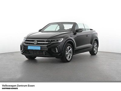 Gebraucht VW T-Roc Cabriolet R-line 150 PS (110 kW) 2025 Schwarz Cabrio